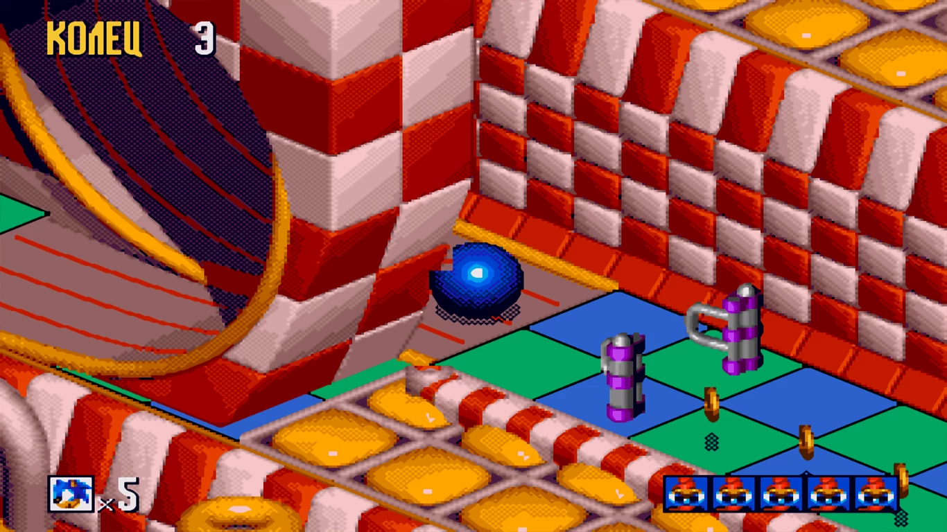 Sonic 3D Blast (Sonic 3D: Flickies’ Island) на Sega Mega Drive (Genesis) — Скриншот