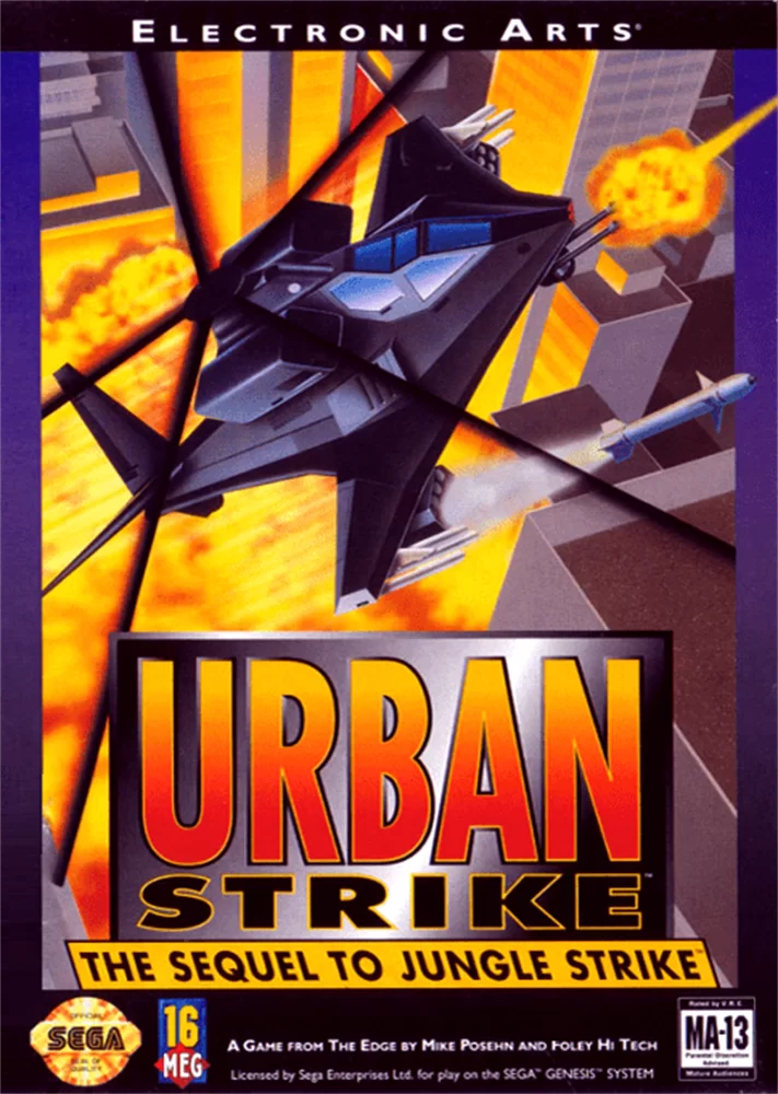 Urban Strike Sega Mega Drive (Sega Genesis)