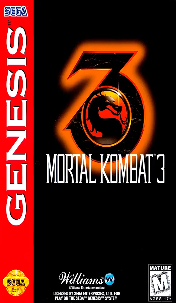 Mortal Kombat 3 Sega Mega Drive (Genesis)