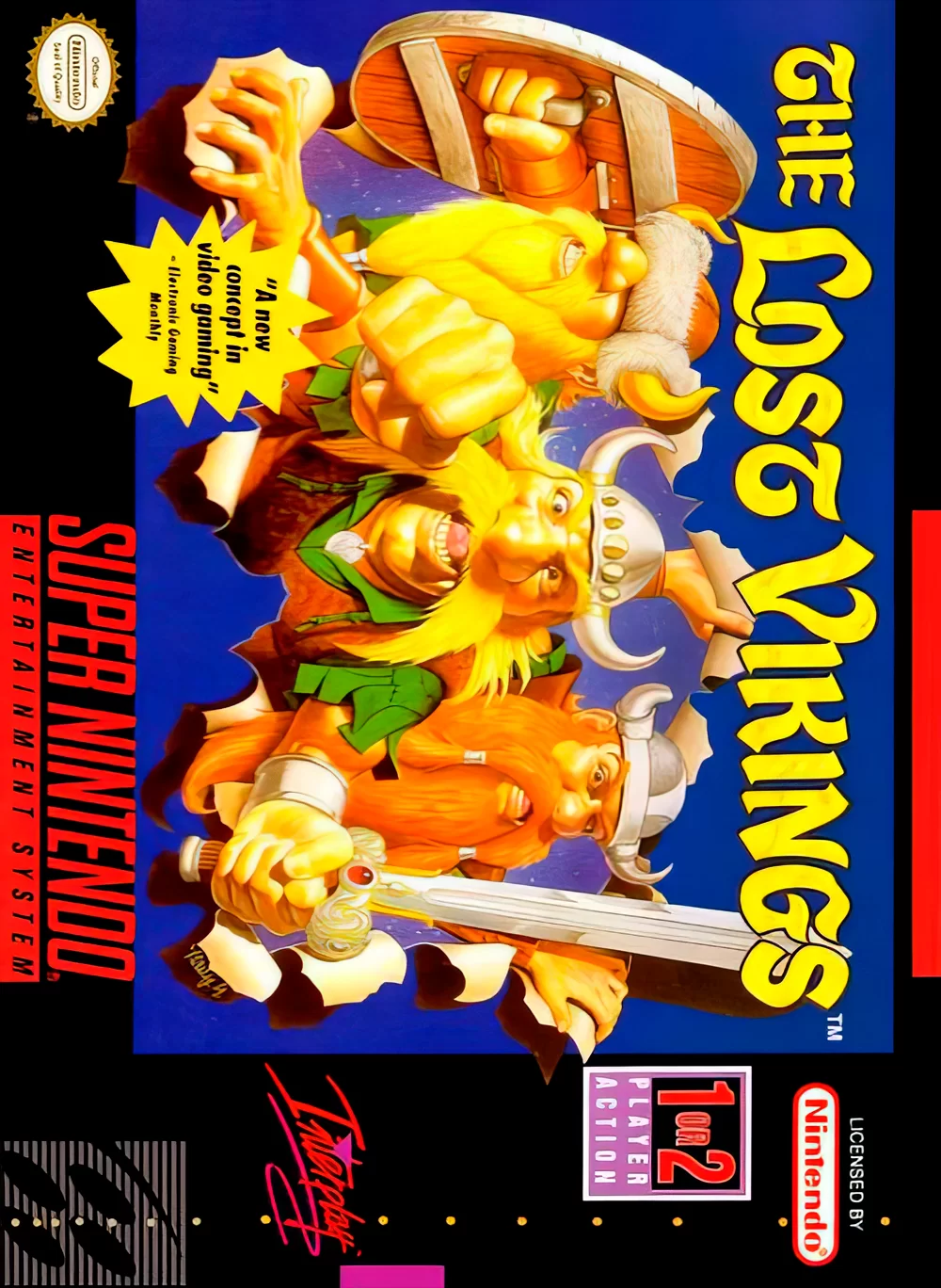 The Lost Vikings SNES (Super Nintendo)