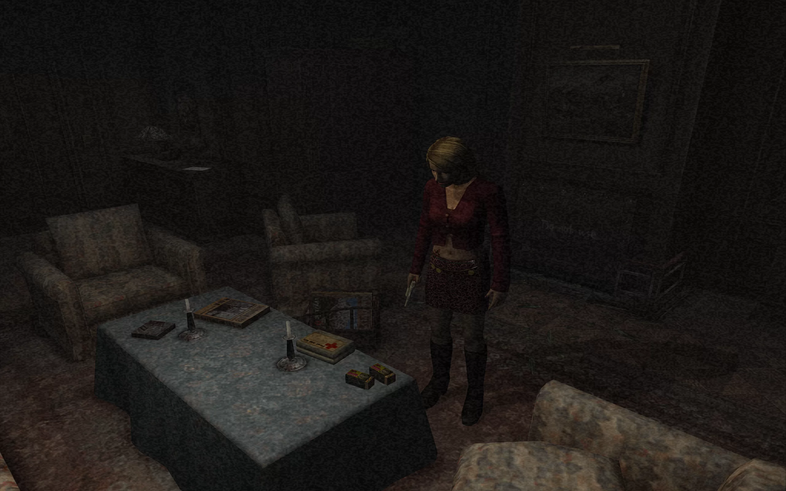 Silent Hill 2: Director's Cut на PlayStation 2 — Скриншот