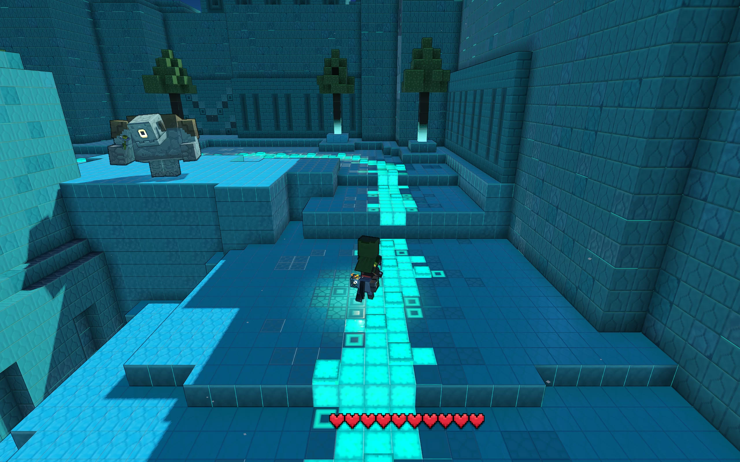 Minecraft Legends на Nintendo Switch — Скриншот