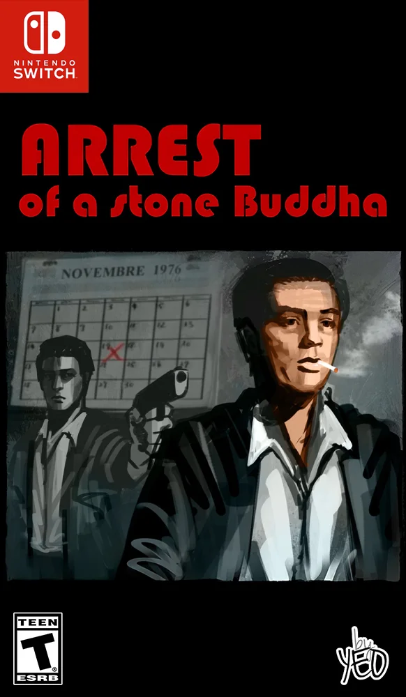 Arrest of a stone Buddha