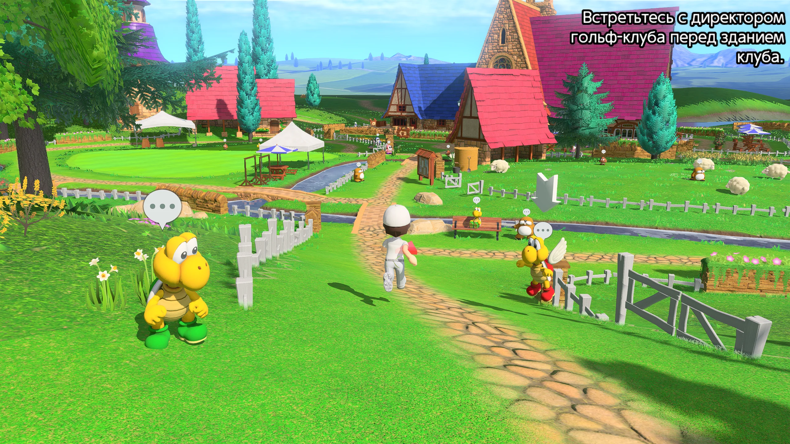 Mario Golf: Super Rush на Nintendo Switch — Скриншот