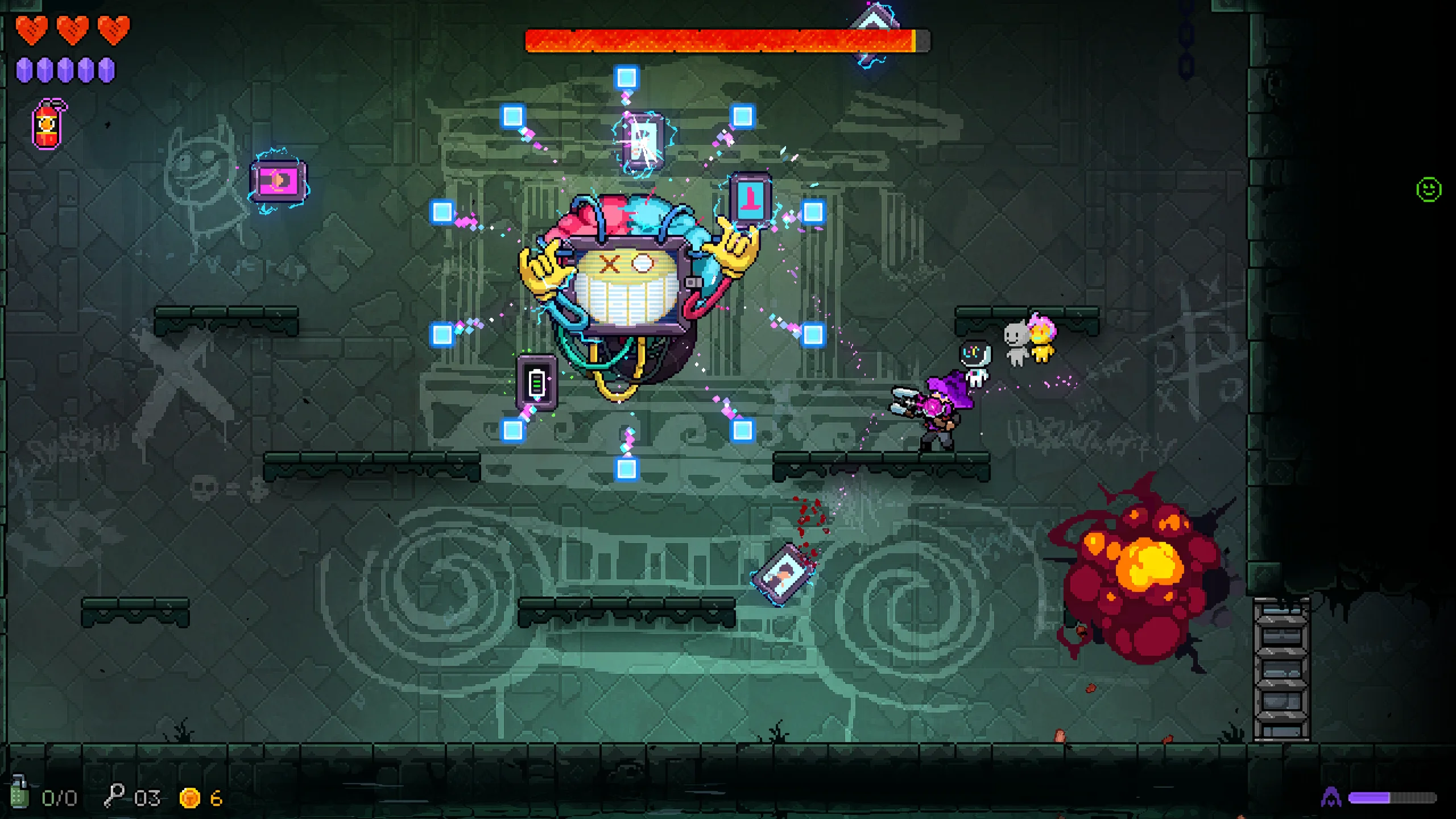 Neon Abyss на Nintendo Switch — Скриншот