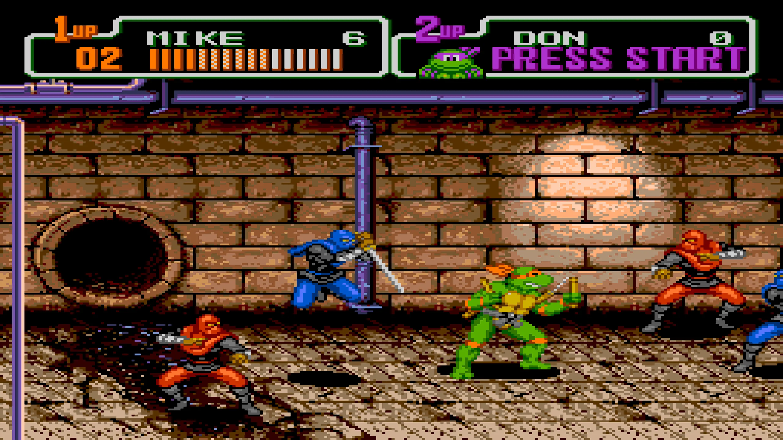 Teenage Mutant Ninja Turtles: The Cowabunga Collection на Nintendo Switch — Скриншот