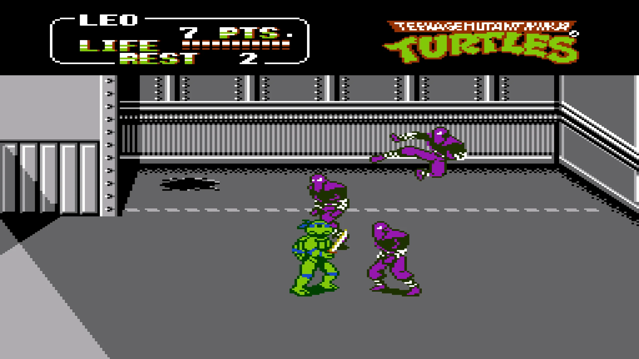 Teenage Mutant Ninja Turtles: The Cowabunga Collection на Nintendo Switch — Скриншот