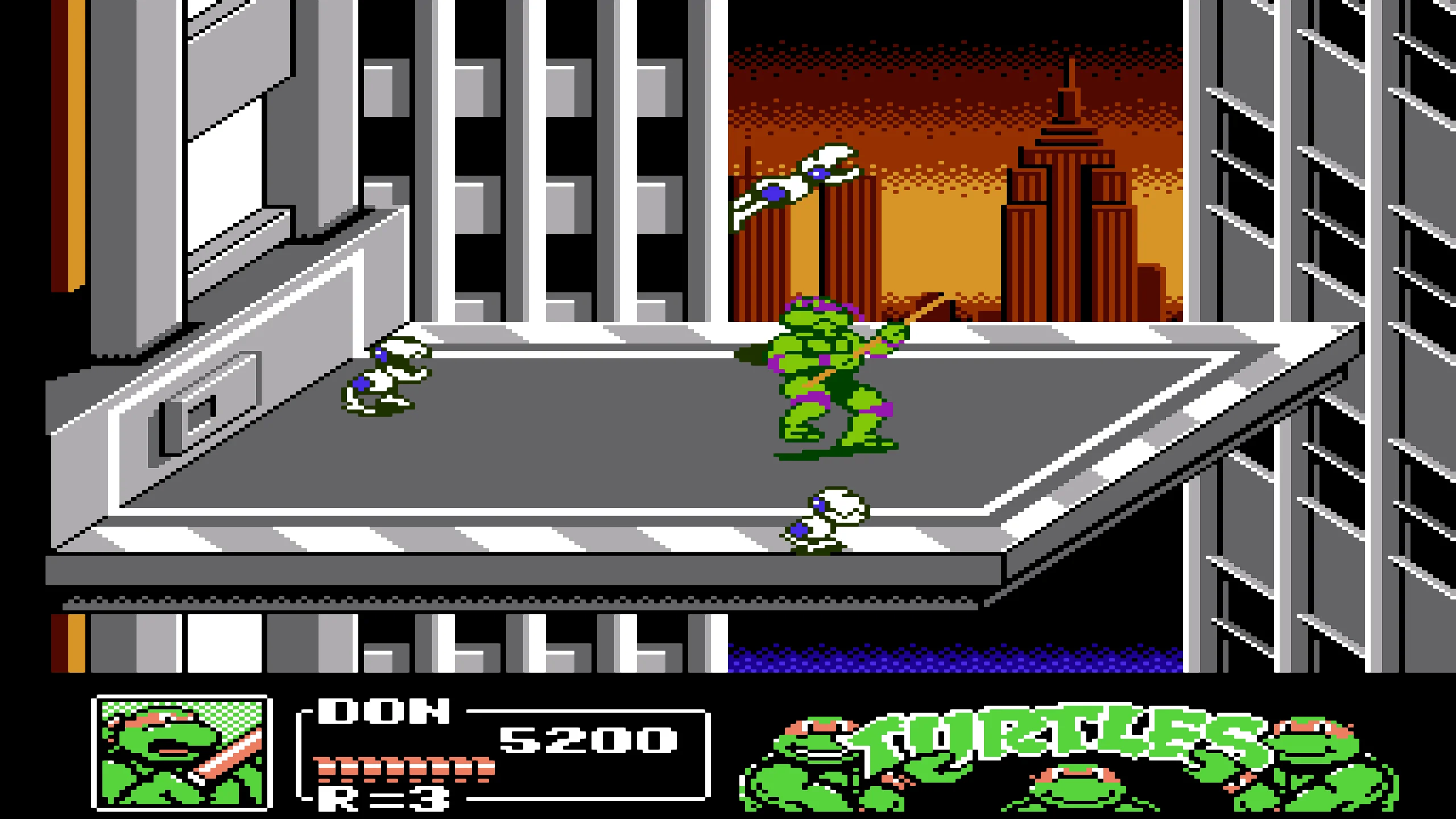 Teenage Mutant Ninja Turtles: The Cowabunga Collection на Nintendo Switch — Скриншот