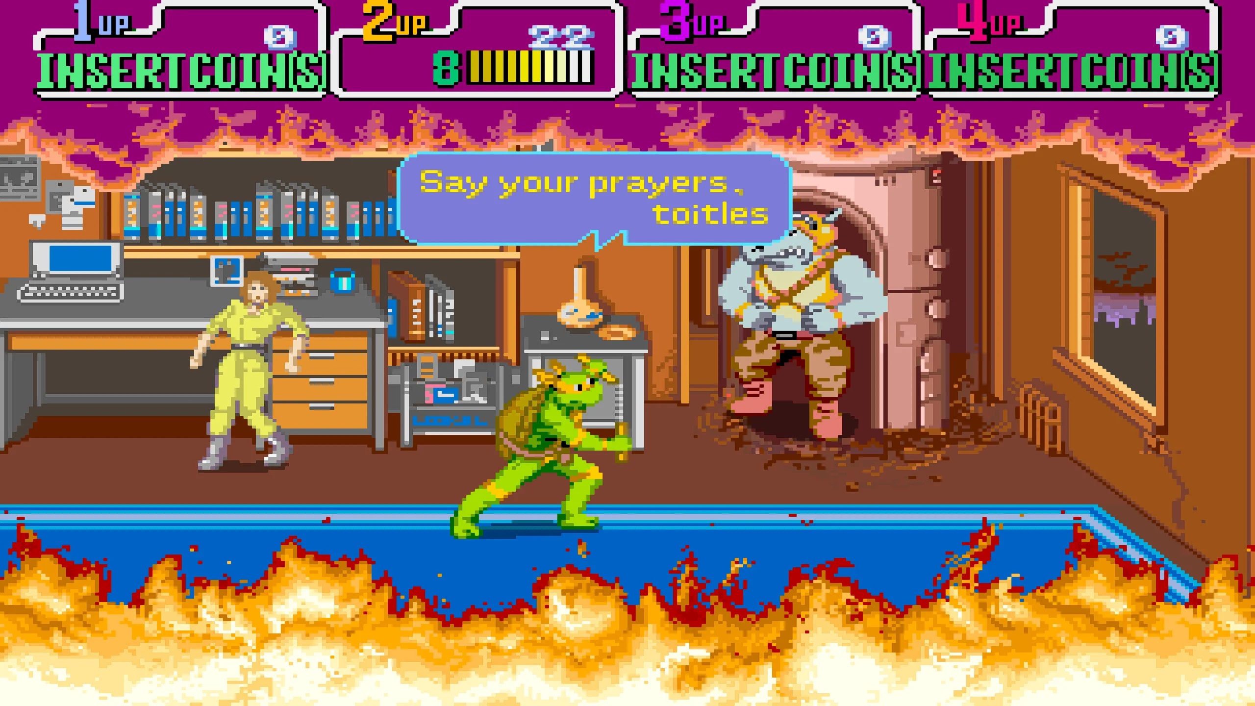 Teenage Mutant Ninja Turtles: The Cowabunga Collection на Nintendo Switch — Скриншот