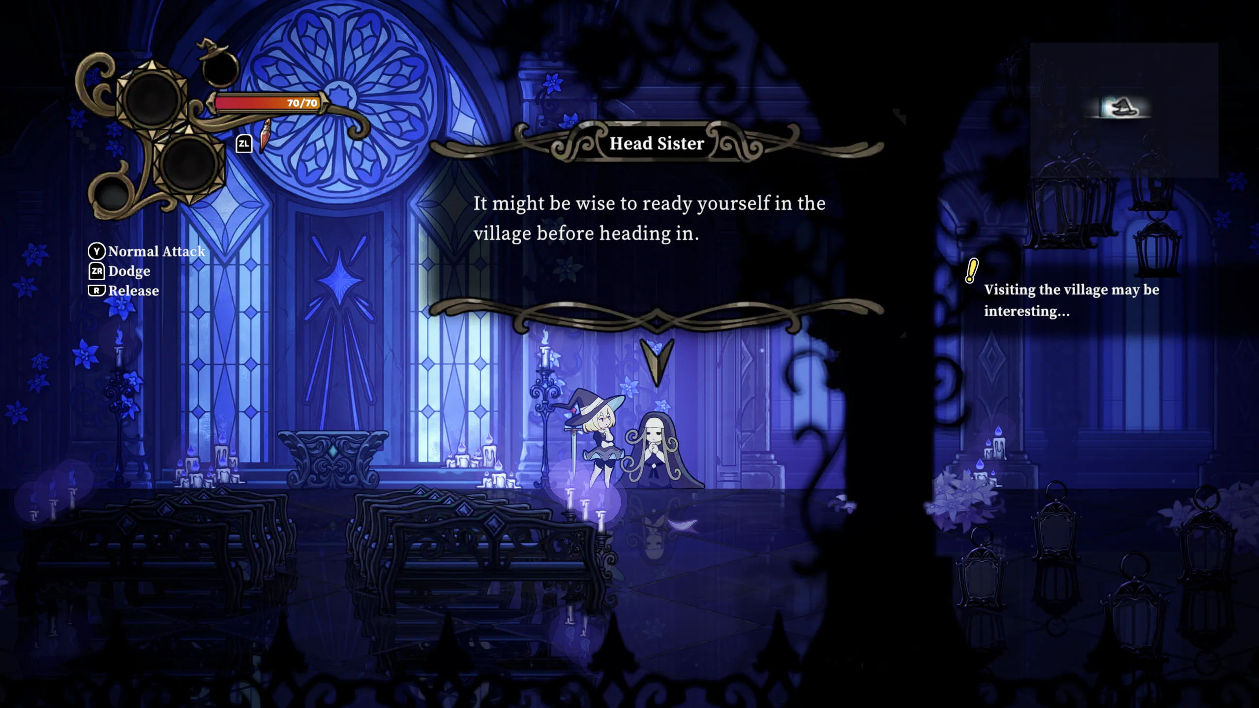 Never Grave: The Witch and The Curse на Nintendo Switch — Скриншот