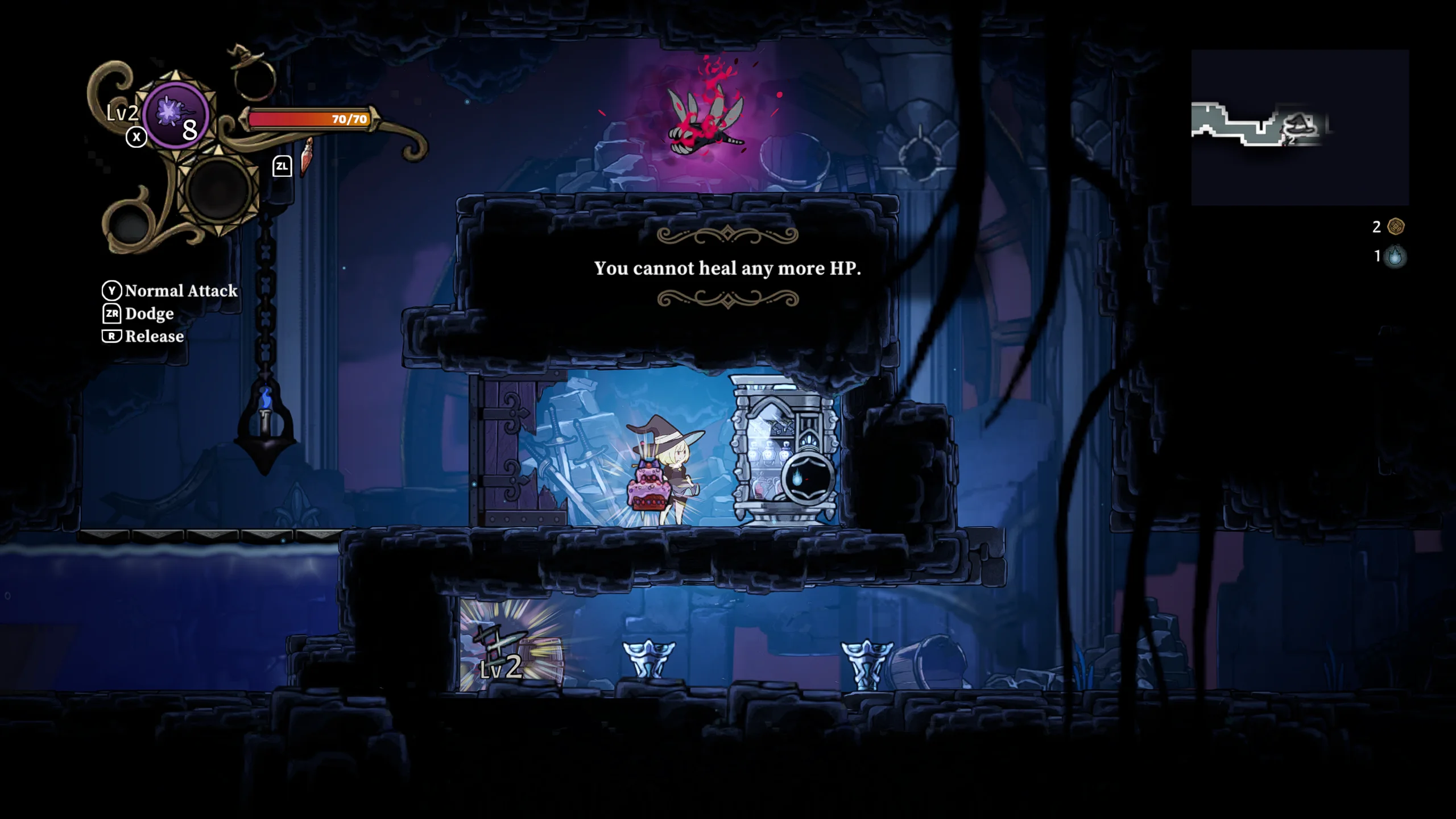 Never Grave: The Witch and The Curse на Nintendo Switch — Скриншот