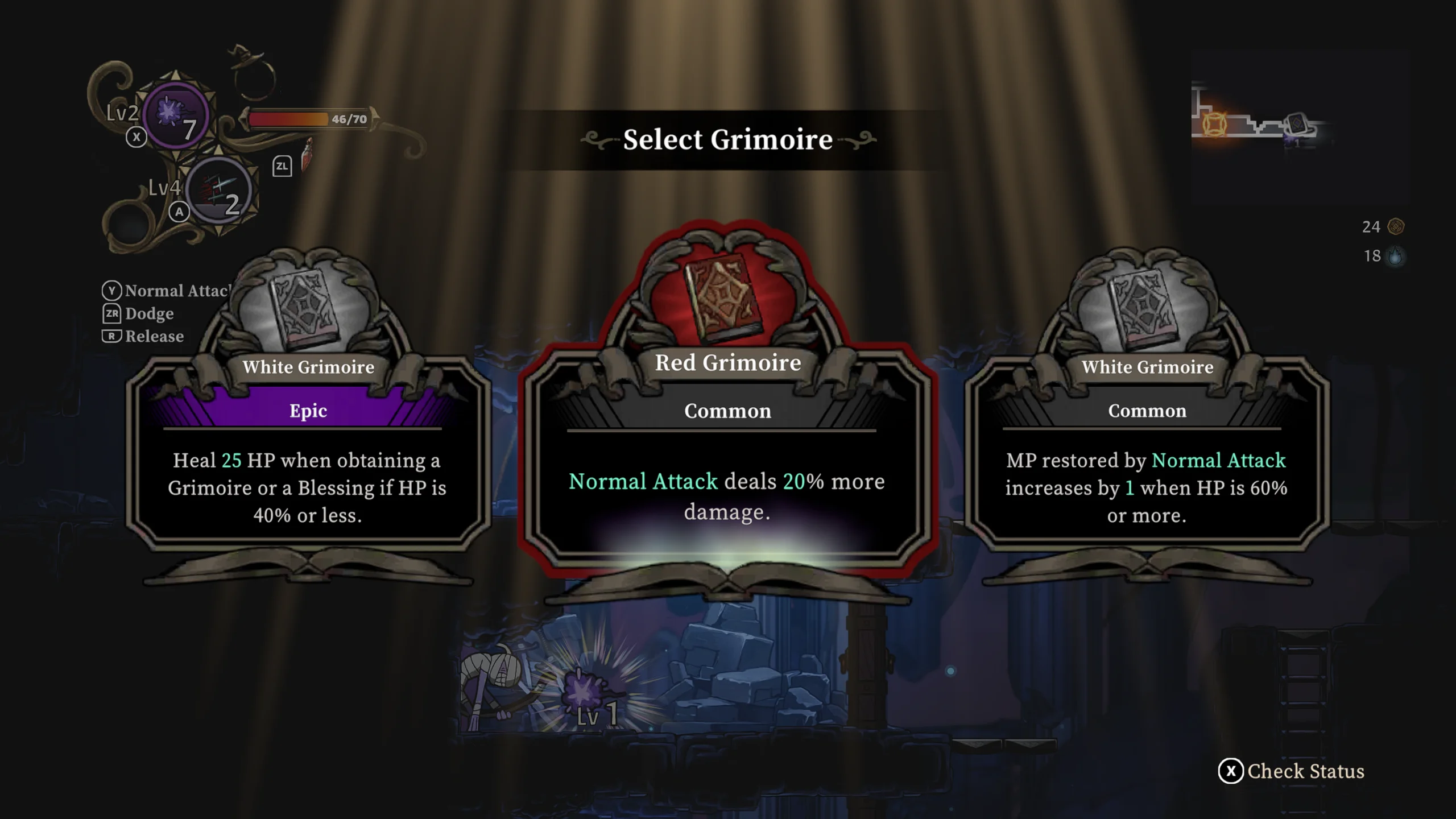 Never Grave: The Witch and The Curse на Nintendo Switch — Скриншот