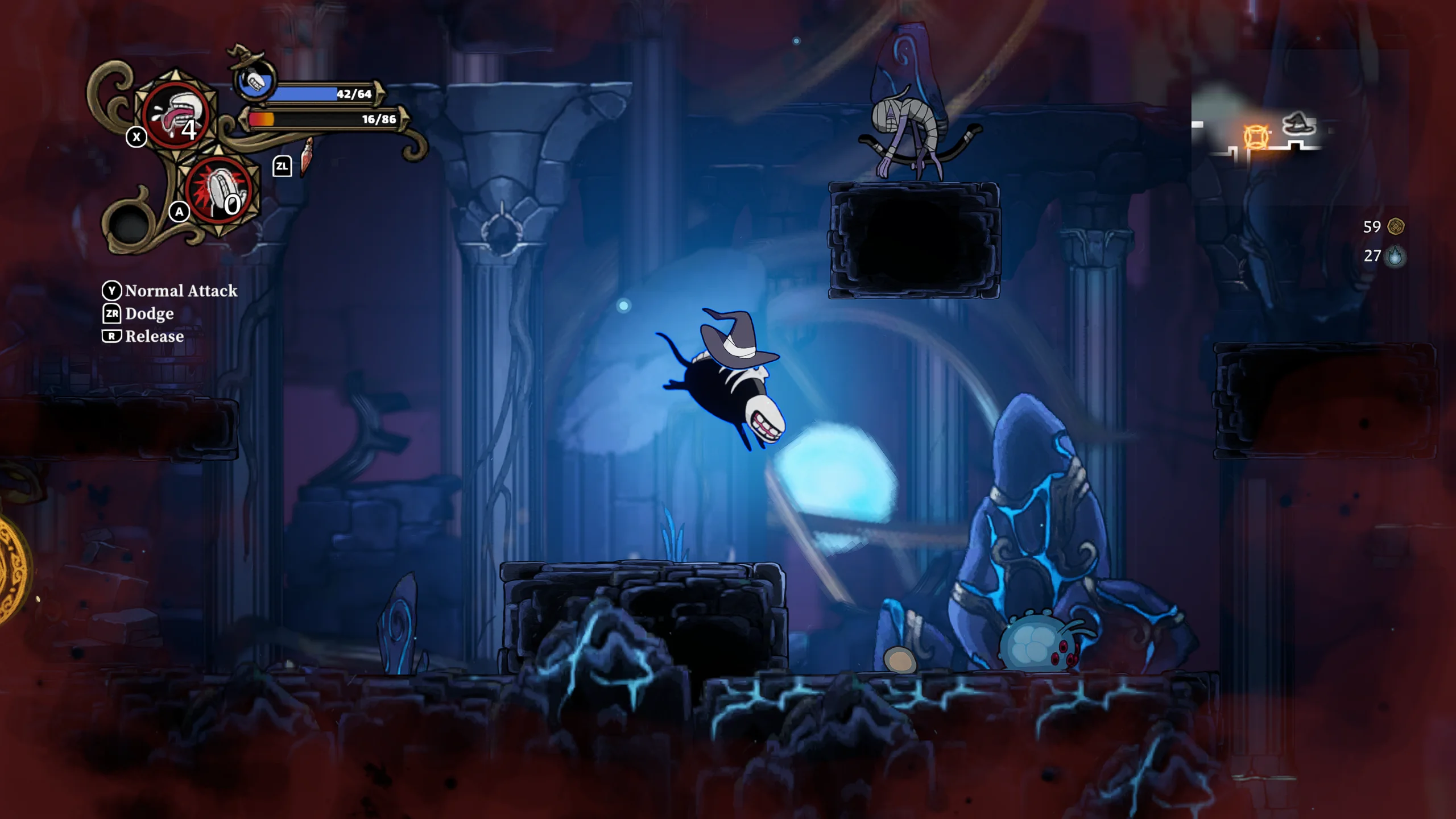 Never Grave: The Witch and The Curse на Nintendo Switch — Скриншот