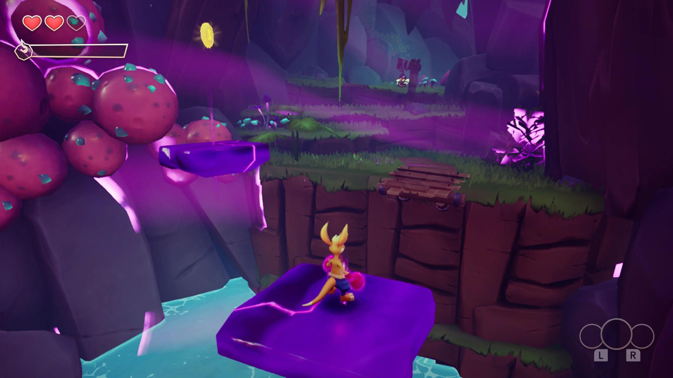 Kao the Kangaroo на Nintendo Switch — Скриншот