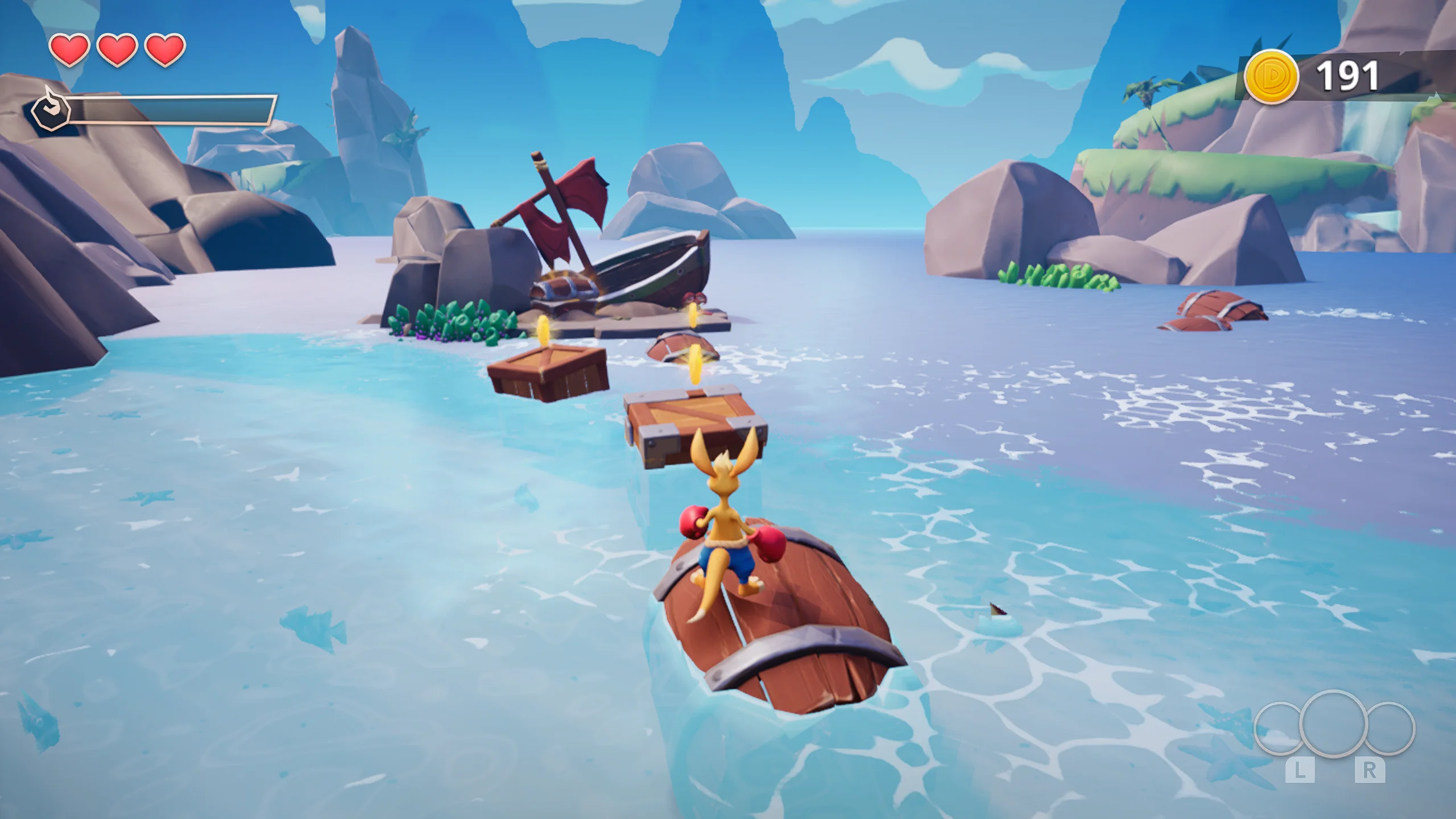 Kao the Kangaroo на Nintendo Switch — Скриншот